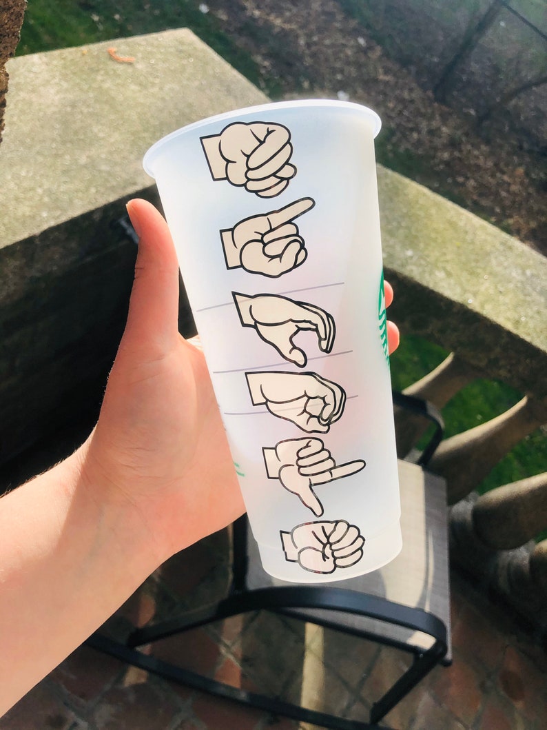 starbucks asl cup