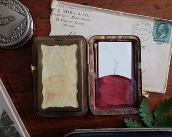 Civil War Period Wallet and Notepad Belonging to Lt. Colonel Grimes of North Carolina