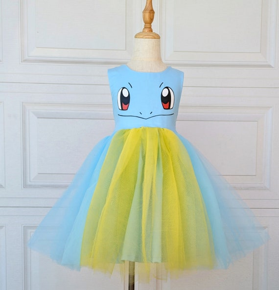 Squirtle Pokemon Inspired Toddlers and Kids Dress - Etsy