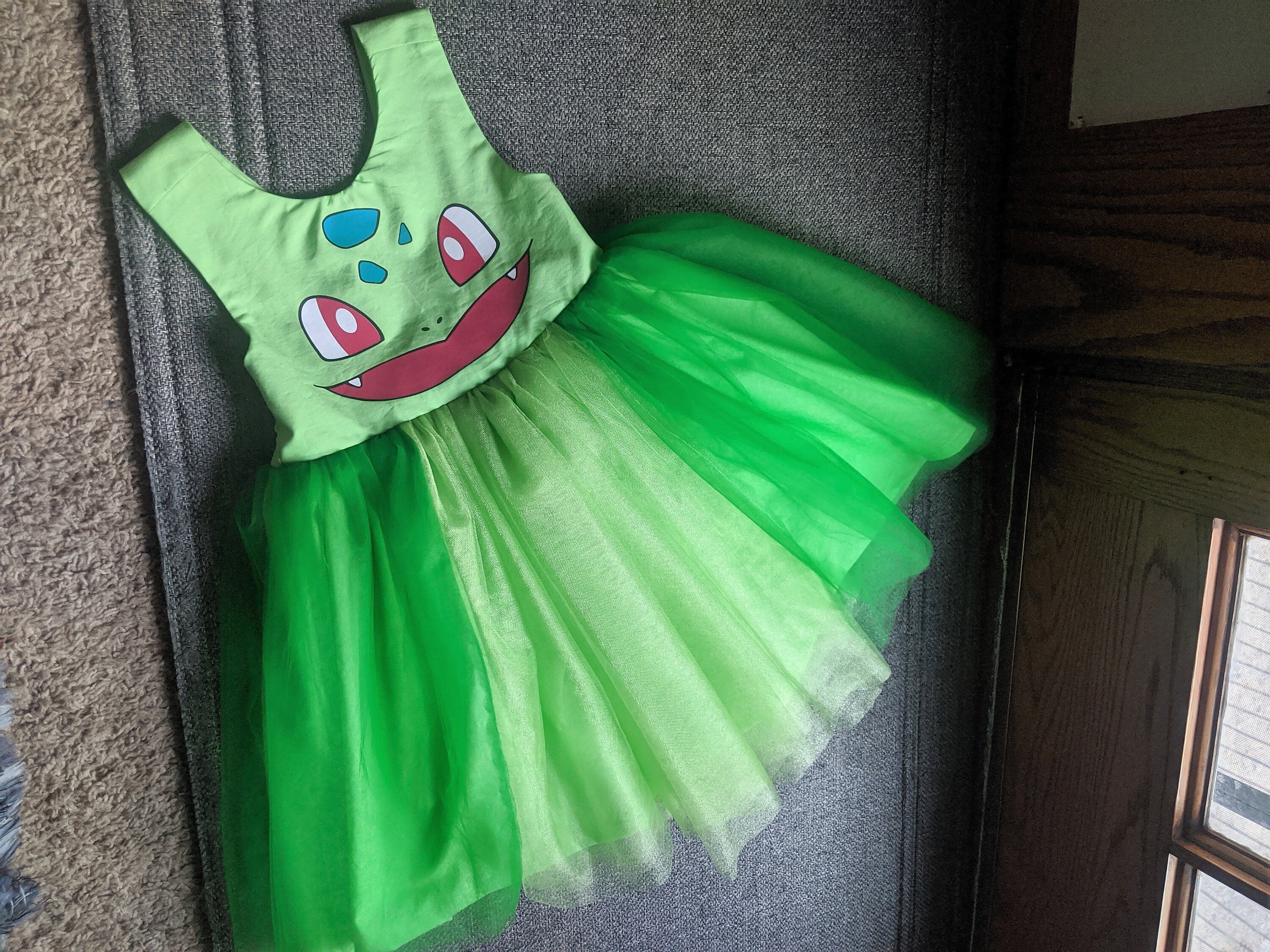 Bulbasaur Pokemon Inspired Tulle Dress for girls Etsy