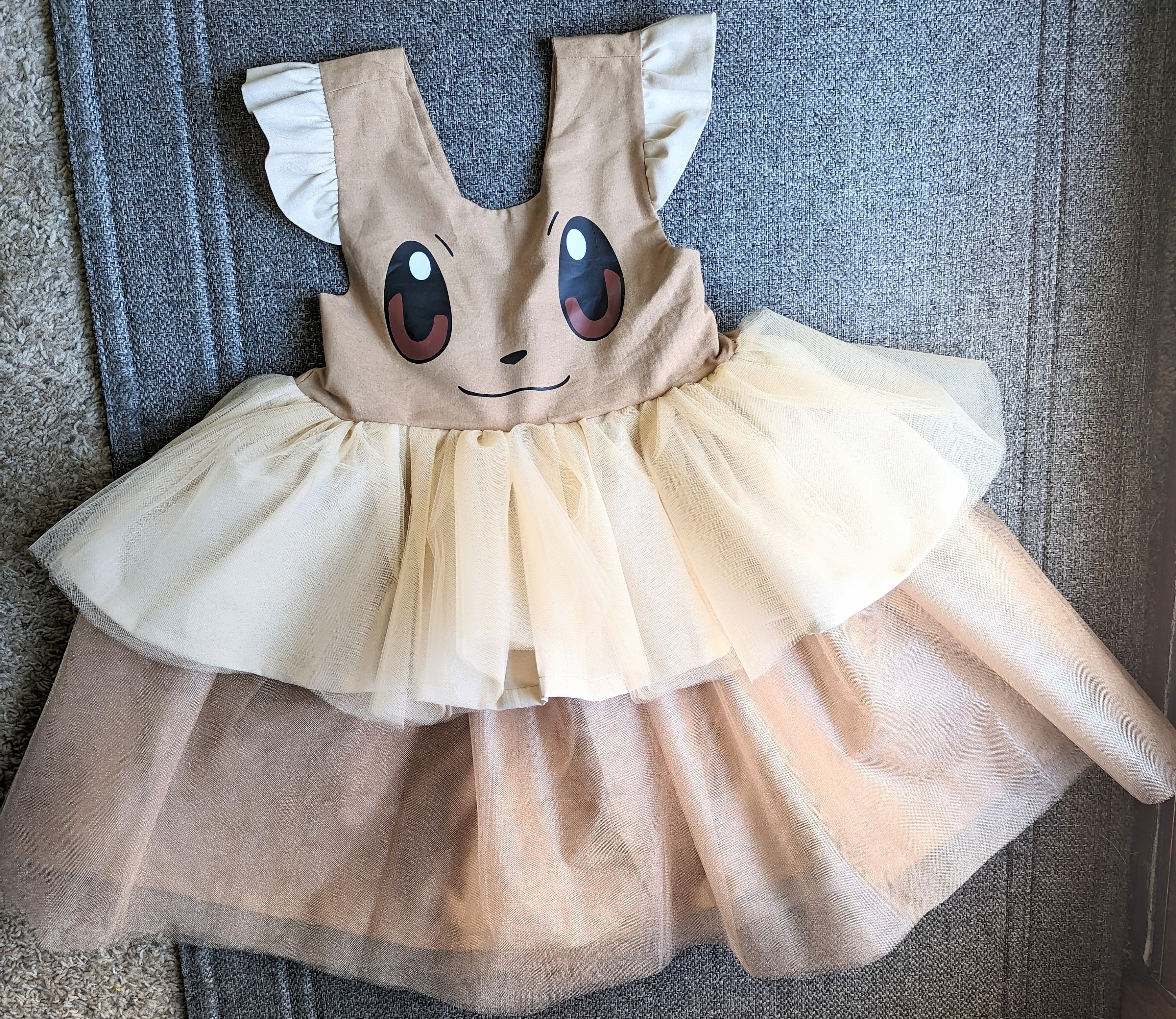 Pokemon Dress Pikachu Dress Eevee Dress Togepi Dress 