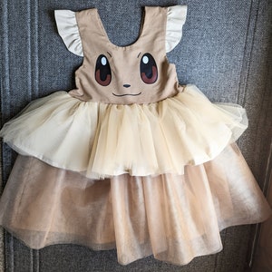 Eevee Inspired Pokemon Tulle Dress or Without Tulle Dress for - Etsy