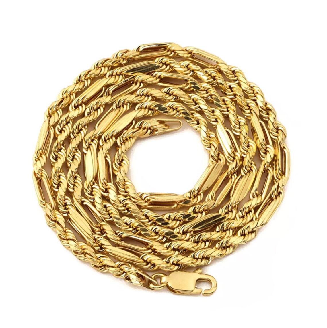 10k-yellow-gold-milano-chain-real-italian-unisex-necklace-etsy