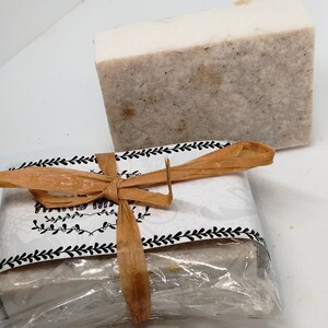 Oatmeal and honey soap