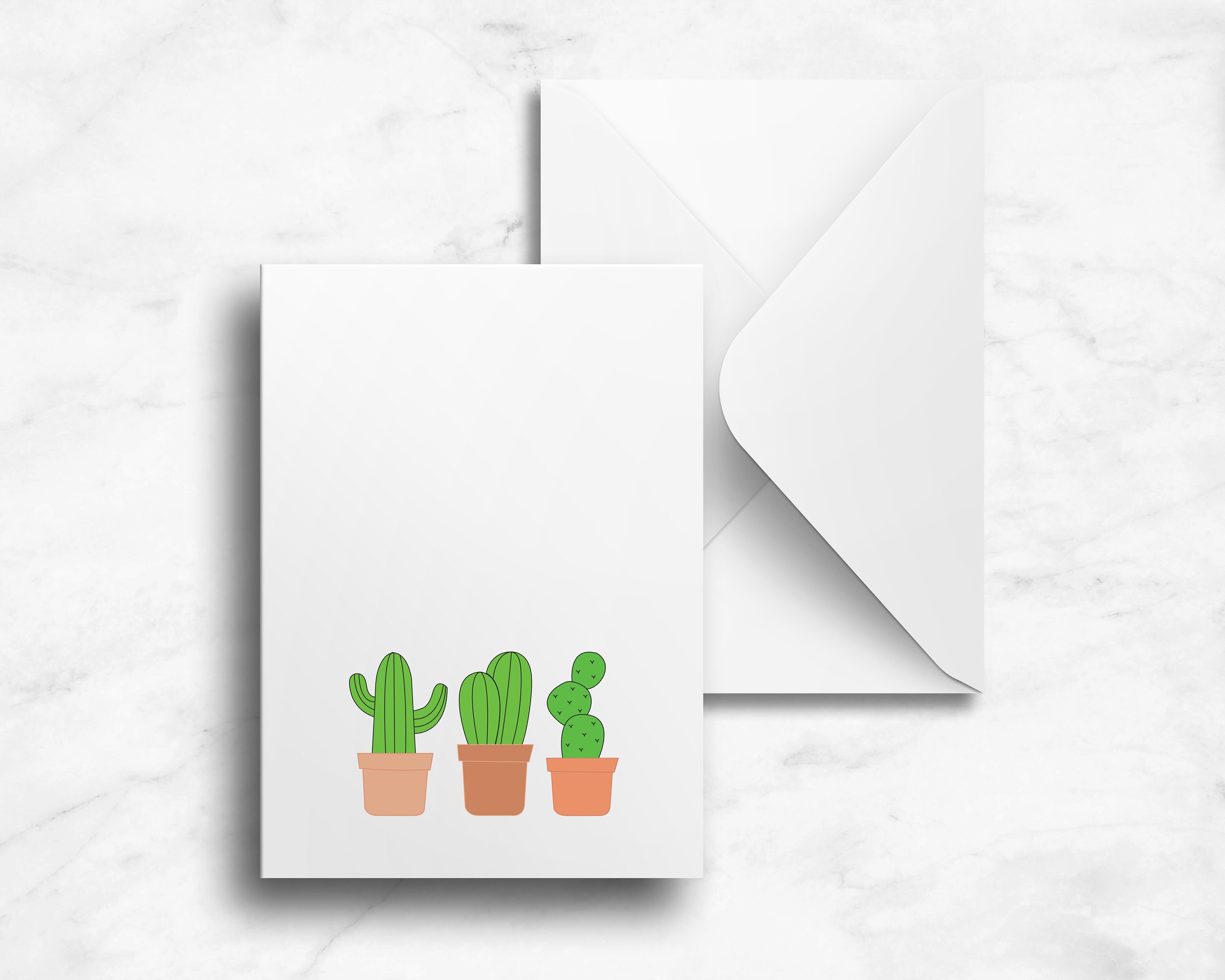 Cactus Greeting Card Fun Card Greeting Cards Cactus Etsy Italia