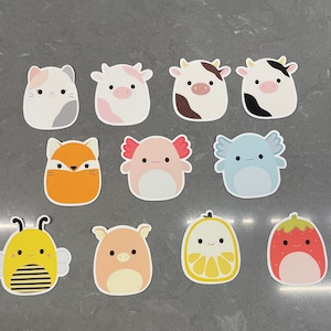 Squishmallow Stickers Cute Squishmallow Stickers Plush Stickers 