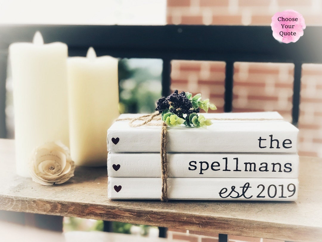 Wedding Book Bundle/ Book Themed Wedding/ Wedding Gifts/ Newlywed Gift/ Bridal Shower Gift ...