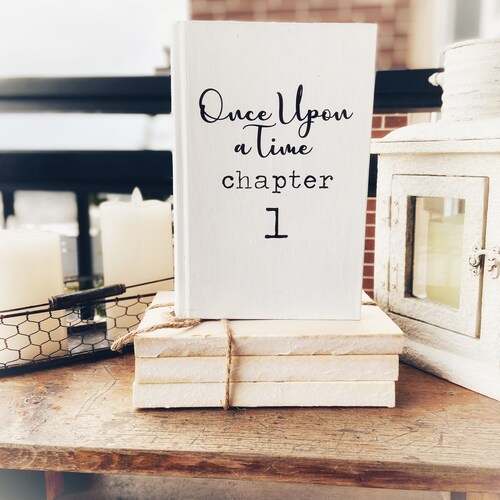 Chapter Table Numbers Book Theme Wedding - Etsy