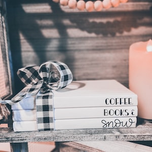 Christmas Books For Tiered Tray Decor Or Holiday Center Piece