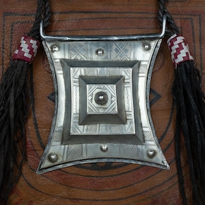 Vintage Silver Tuareg Tcherot, Tuareg Amulet, Tuareg Jewellery, Berber Jewelry, Vintage Ethnic Jewellery & Adornment
