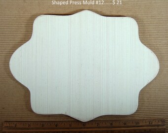 PressBach #12 Mold for Handbuilding with Clay by DropBach
