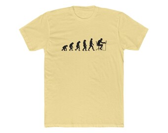 Evolution of Programmer - Men's Cotton Crew Tee