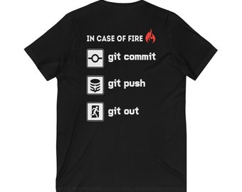 Geeky Git Commit Unisex T-Shirt!