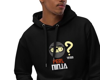 The Perl Ninja Hoodie – Elegance in Code and Style
