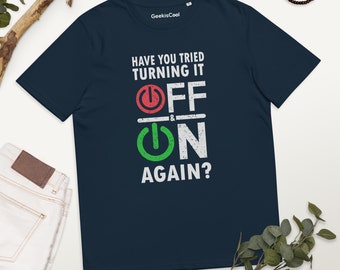 Reboot Comic Tee: ‘Have You Tried Turning It Off and On Again?