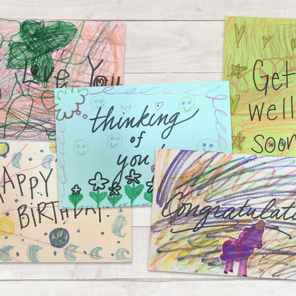 Hand Drawn Notecards - Etsy