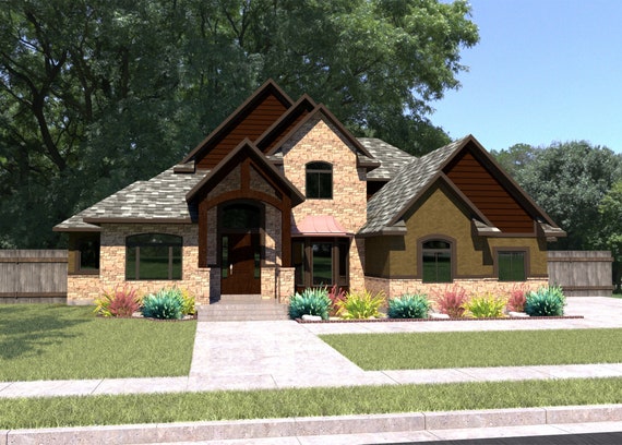 Custom Home Exterior Renderings