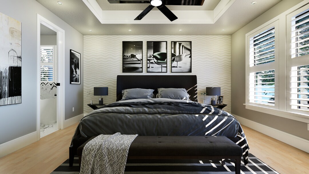 Interior Design, Bedroom Design, 3D Interior Renderings, 3D Interior ...