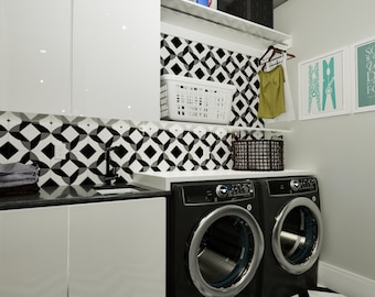 Custom 3D Laundry Room Renderings - Interior Design Visualization by Wheeler Home Design