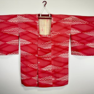 Silk Pink Kimono Jacket Michiyuki