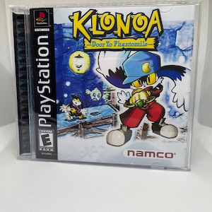 Klonoa: Door to Phantomile PS1 RPG Reproduction Case