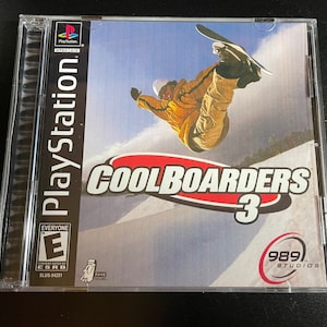 Cool Boarders 3 PS1 Reproduction Case