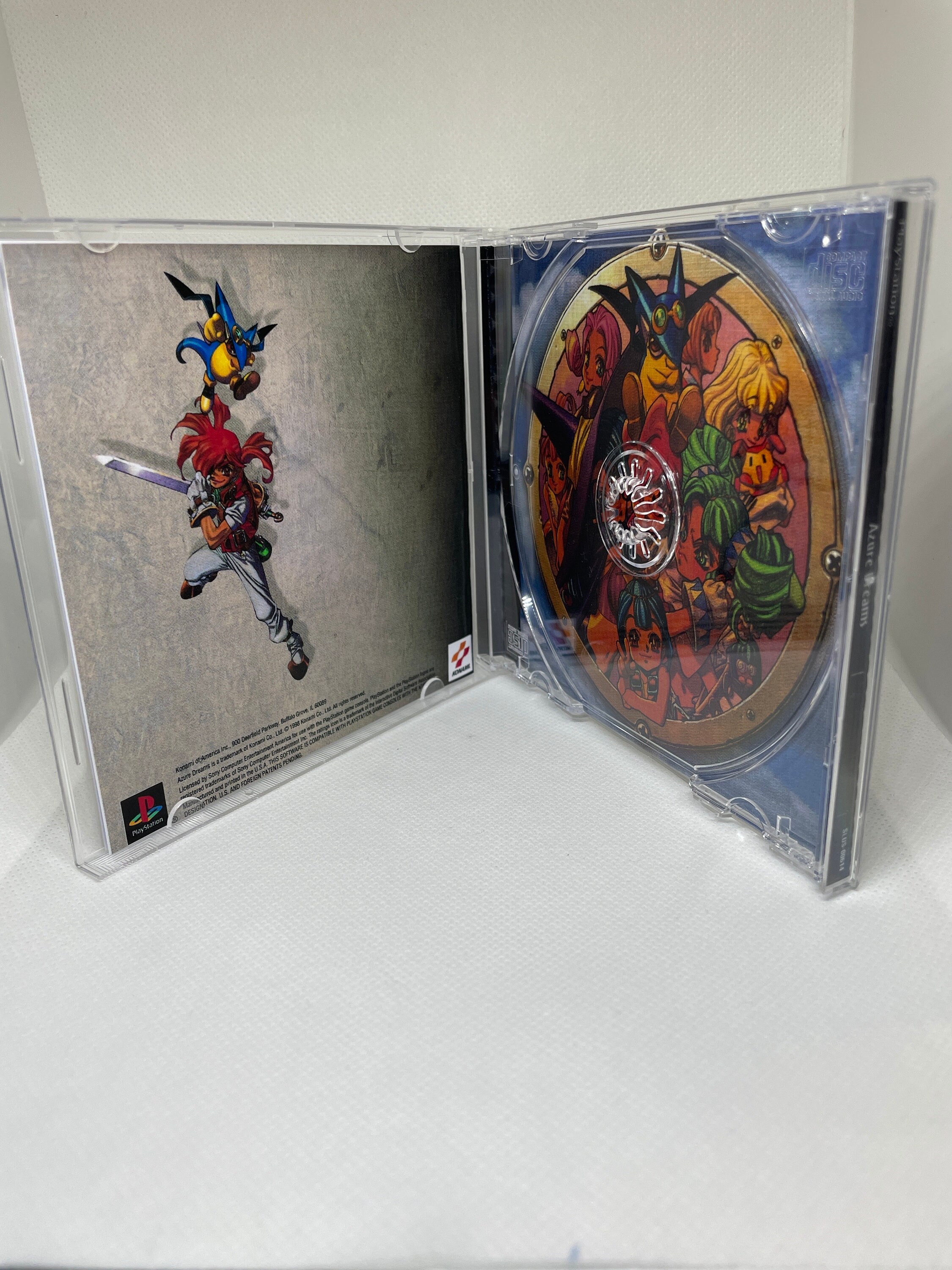 Azure Dreams PS1 RPG Reproduction Case - Etsy