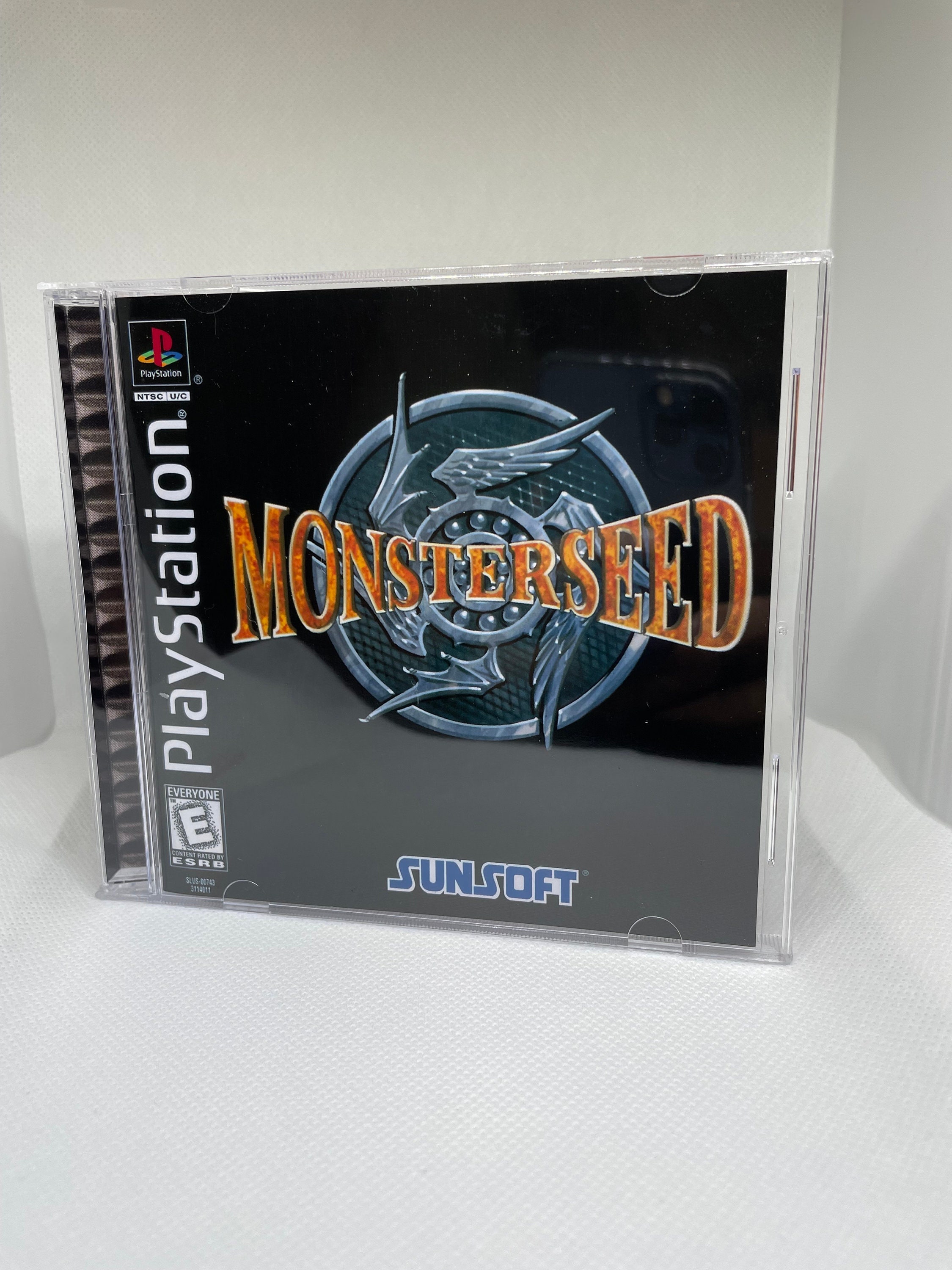 Monsterseed PS1 Reproduction Case - Etsy