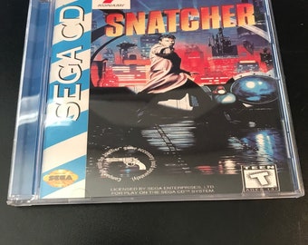 CUSTOM Sega CD Snatcher Reproduction Case
