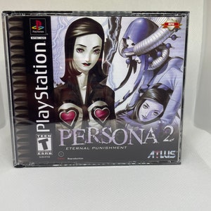 Persona 2: Eternal Punishment PS1 Reproduction Case