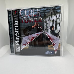 Clock Tower series PS1 Reproduction Case