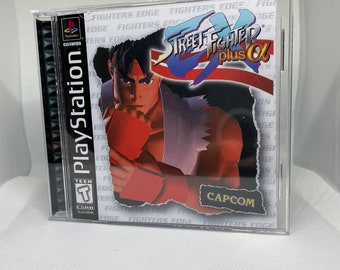 Street Fighter Plus Alpha PS1 Reproduction Case NO DISC