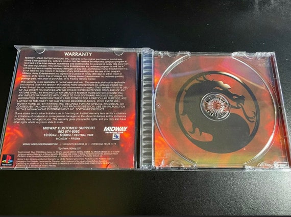 Mortal Kombat Series PS1 Reproduction Case - Etsy Mortal Kombat Series PS1 Reproduction Case - Etsy