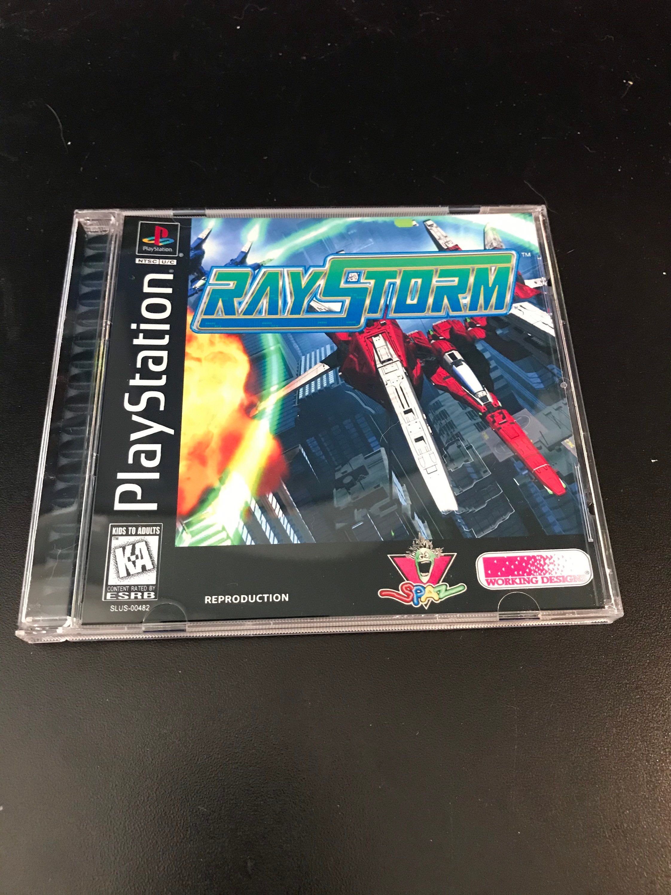 RayStorm Sur Sony PlayStation 1 – Version Japan NTSC-J (SLPS-00678)