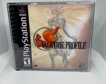 Valkyrie Profile PS1 RPG Reproduction Case