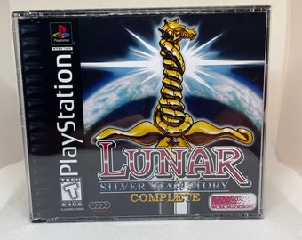 Lunar Silver Star Story PS1 Reproduction Case