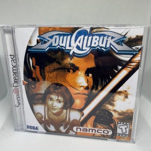 Soul Calibur Dreamcast Reproduction Case