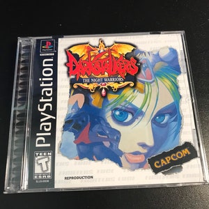 Darkstalkers Series PS1 Reproduction Case