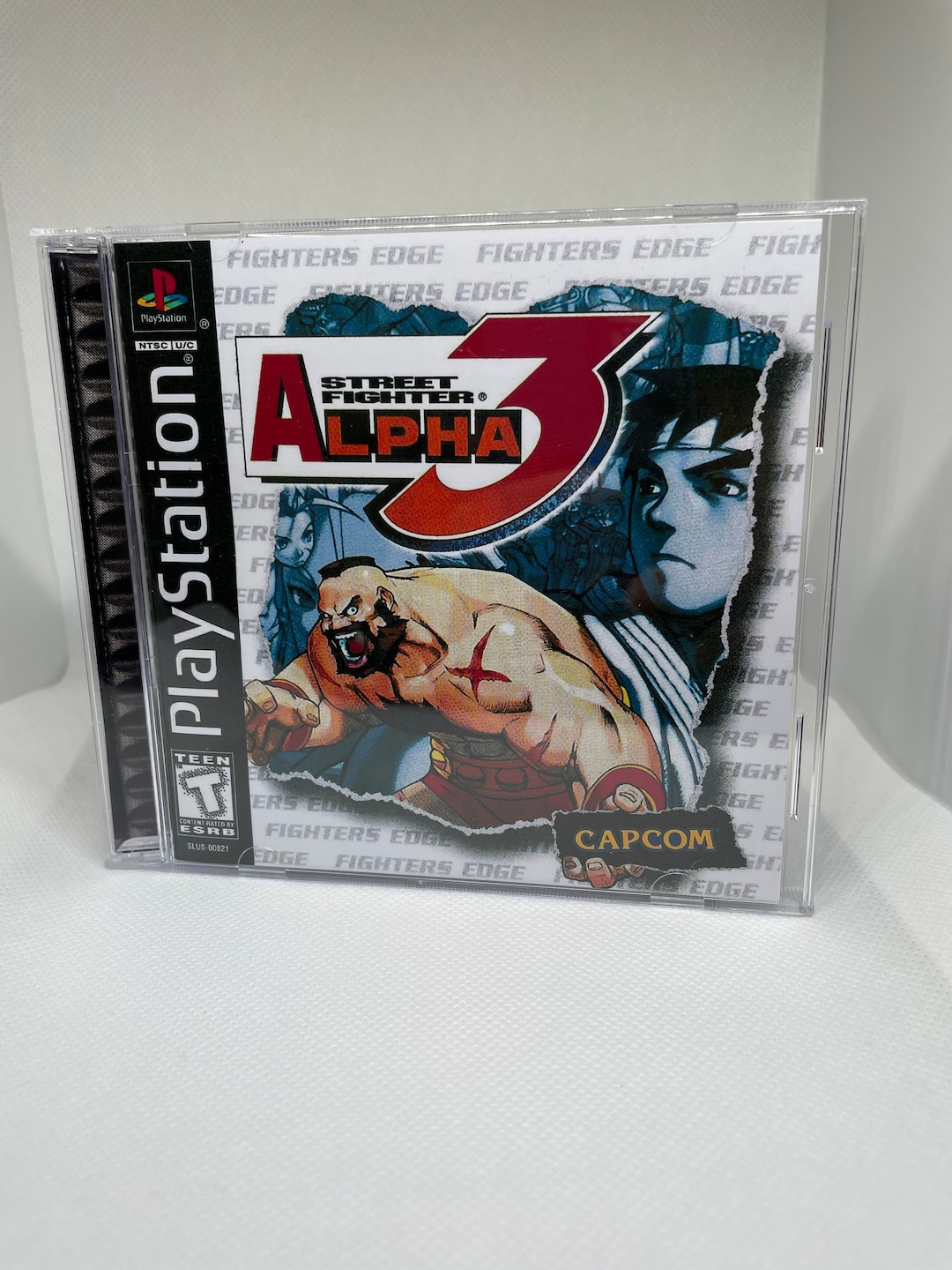 Street Fighter Alpha 3 En Boîte Sans Notice Sony Ps1 Pal Fr in Complet