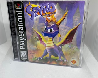 Spyro Series PS1 Reproduction Cases