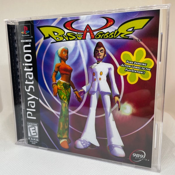 Bust A Groove PS1 Reproduction Case
