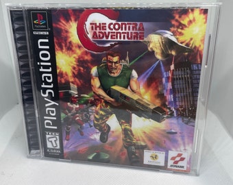 C: The Contra Adventure PS1 Reproduction Case