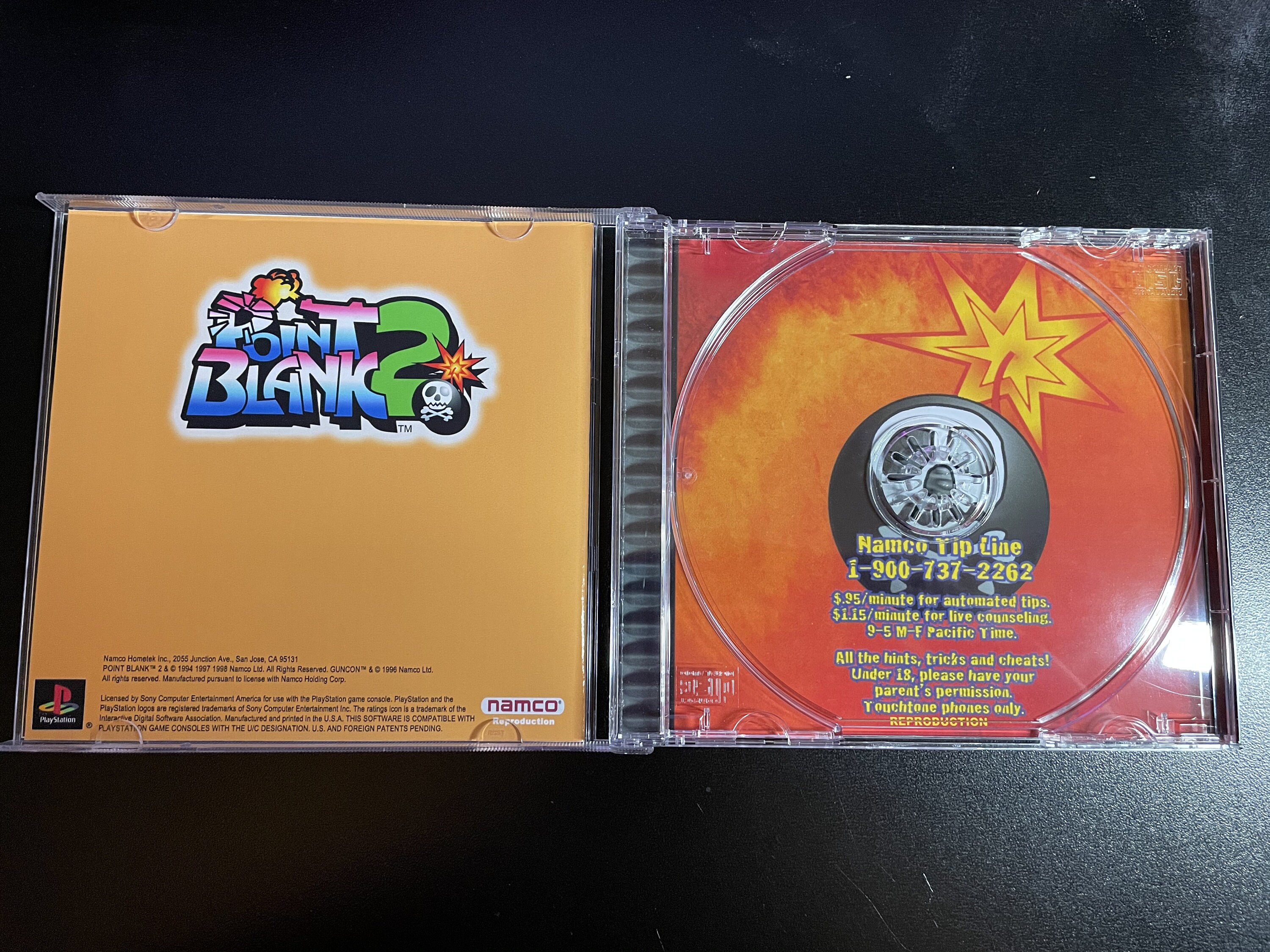 Point Blank 2 PS1 Reproduction Case - Etsy Hong Kong