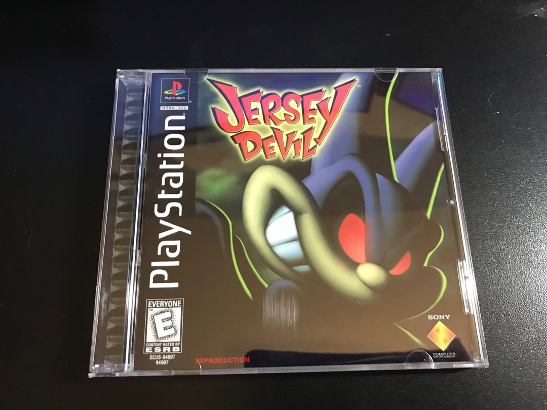 Jersey Devil PS1 Reproduction Case Etsy
