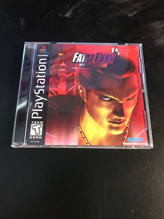 Fatal Fury Wild Ambition PS1 Reproduction Case -  Israel