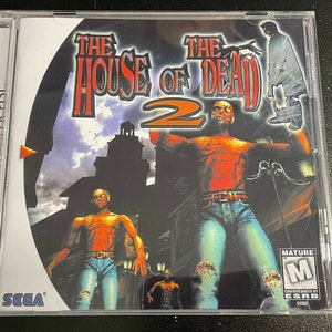 House of the Dead 2 Dreamcast Reproduction Case