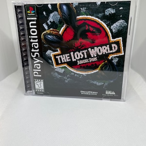 Jurrassic Park: The Lost World PS1 Reproduction Case