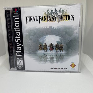 Final Fantasy Tactics Reproduction Case- PS1 RPG