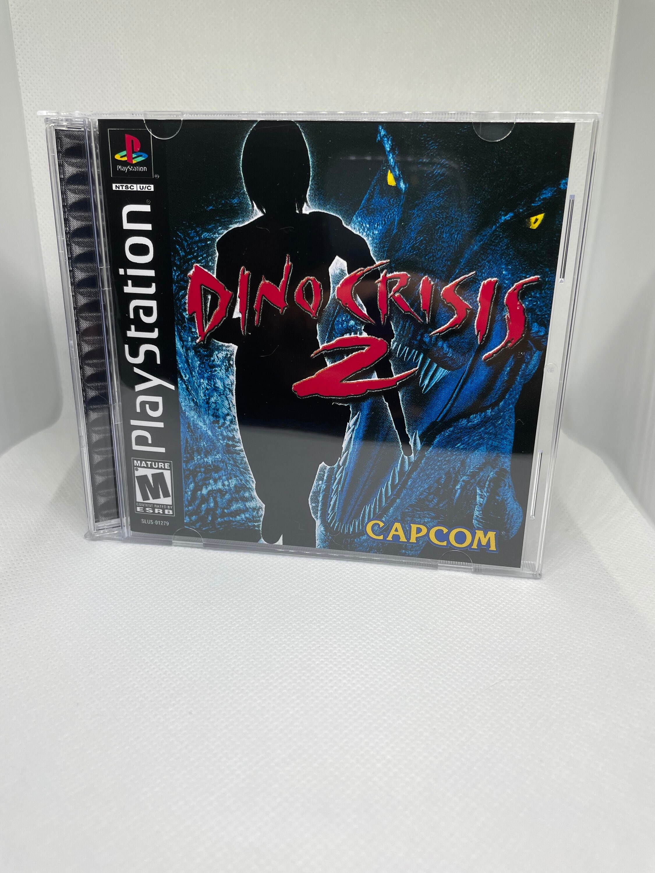 Dino Crisis [REPLICA] - PS1 ONE - Sebo dos Games - 10 anos!