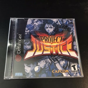 Project Justice Dreamcast Reproduction Case